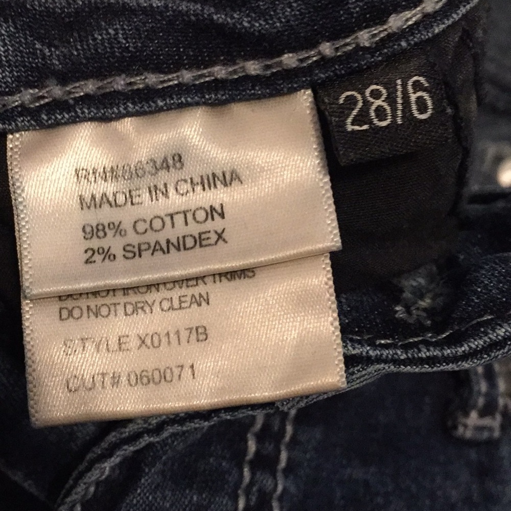 Lux nation jeans size 6 (28) like new - Picture 5 of 5